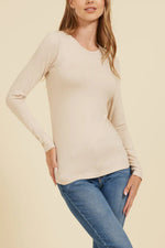 Majestic Soft Touch Crew Neck L/S T-shirt