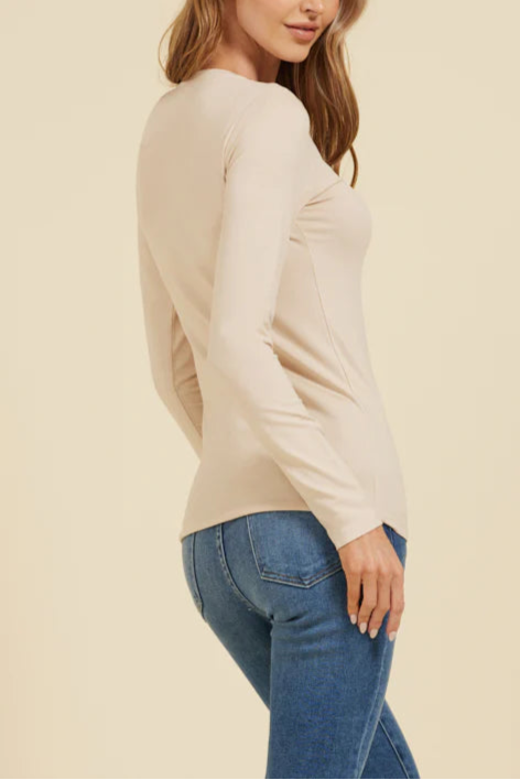 Majestic Soft Touch Crew Neck L/S T-shirt