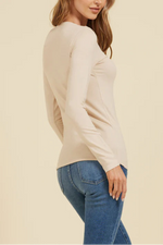 Majestic Soft Touch Crew Neck L/S T-shirt