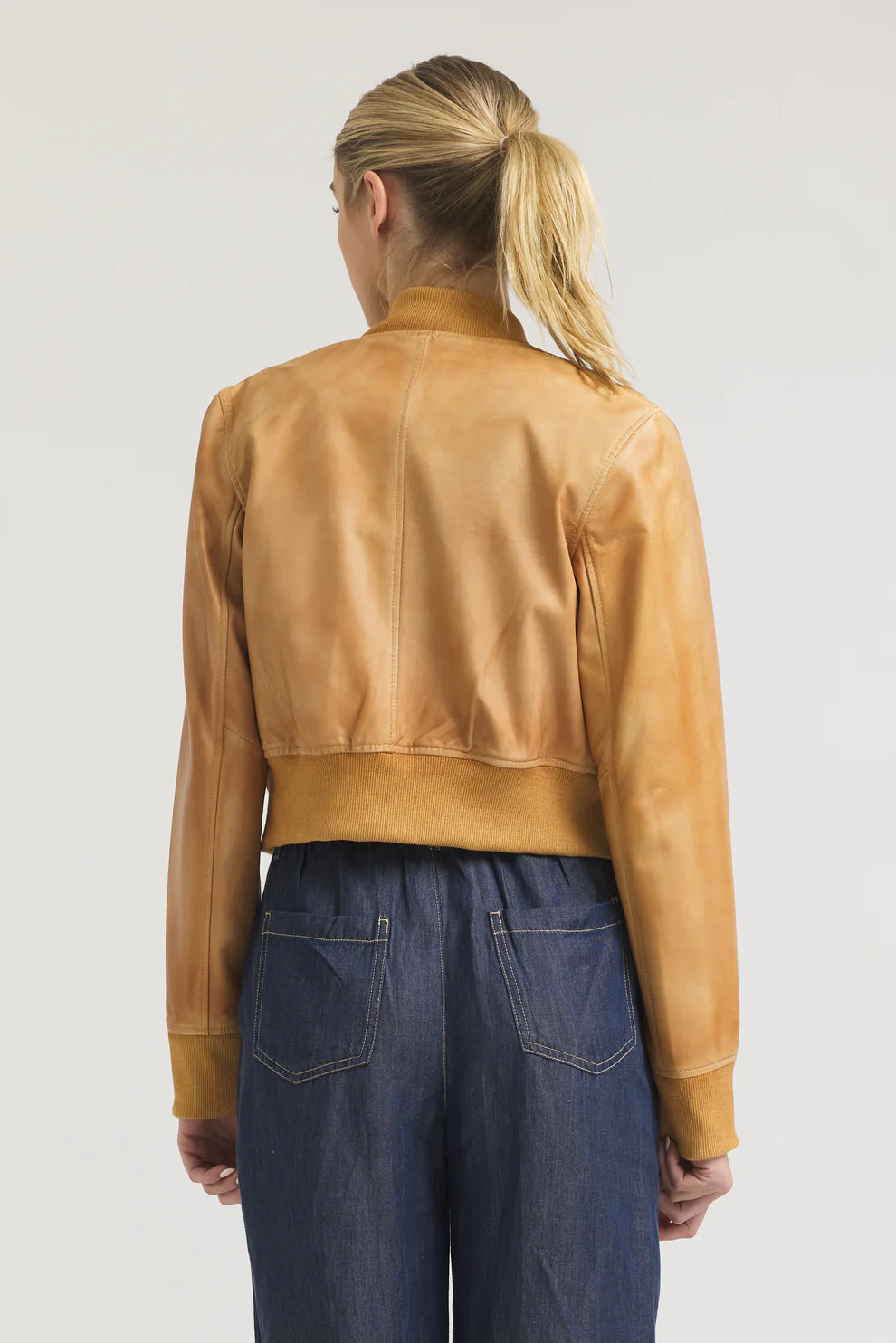 JAKETT TS Collins Patina Leather Jacket