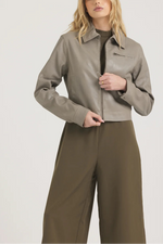 Jakett Moira Patina Leather Jacket