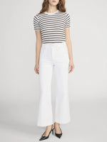 Frame The Seamed Crop Wide Trouser