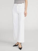 Frame The Seamed Crop Wide Trouser