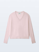 White & Warren Featherweight V-Neck Cashmere Sweater
