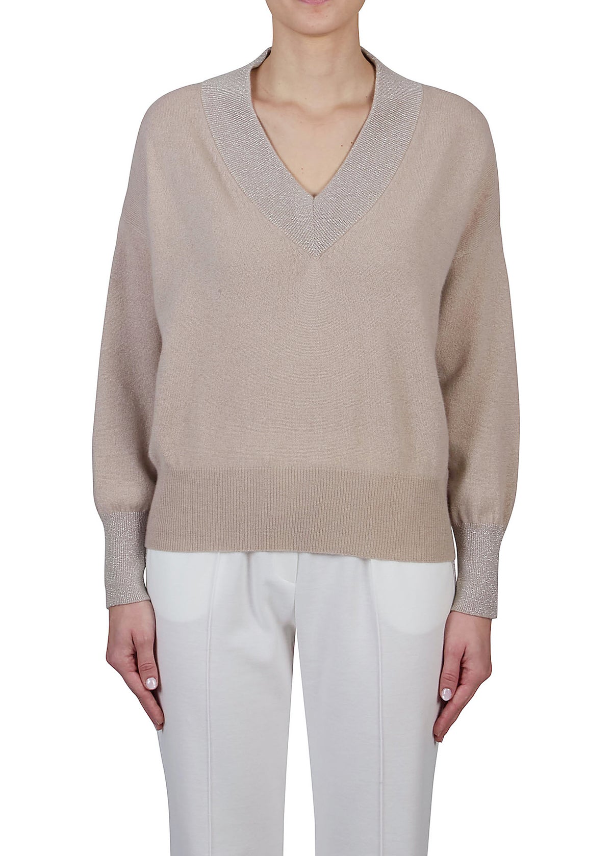Purotatto Cashmere V-Neck Sweater