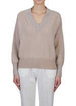 Purotatto Cashmere V-Neck Sweater