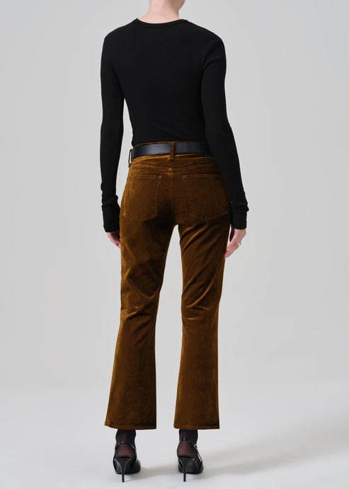 Citizens Of Humanity Isola Cropped Velvet Trouser