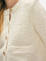 White + Warren Cotton Slub Pocket Cardigan