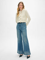 White + Warren Cotton Slub Pocket Cardigan