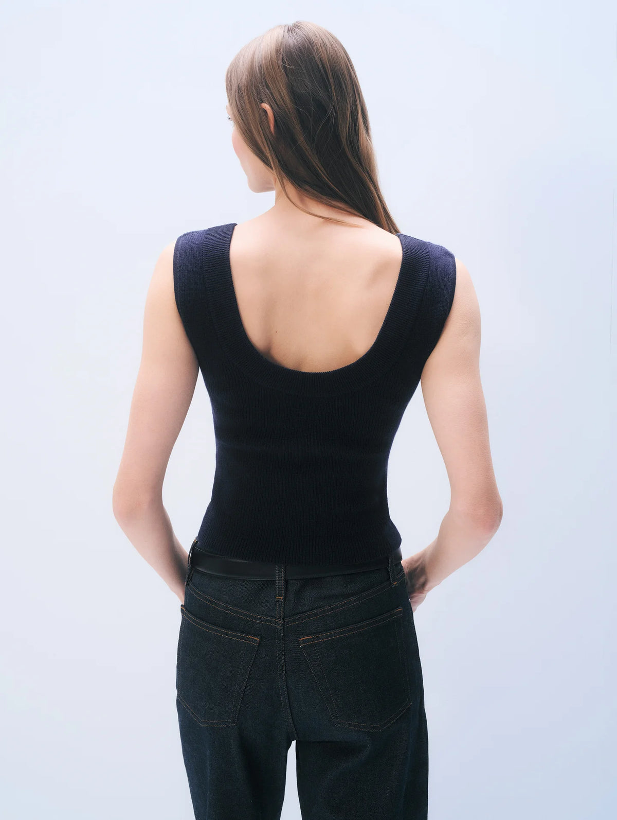 White & Warren Superfine Merino Wool Tank