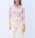 White & Warren Superfine Wool Cardigan