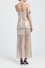 Saint Art Ivy Pearlized Sequin Skirt