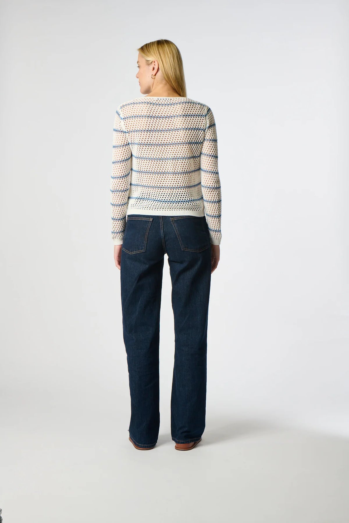 Kokun TS Mesh Stripe Pullover