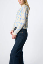 Kokun TS Printed Cropped Cardigan
