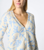 Kokun TS Printed Cropped Cardigan