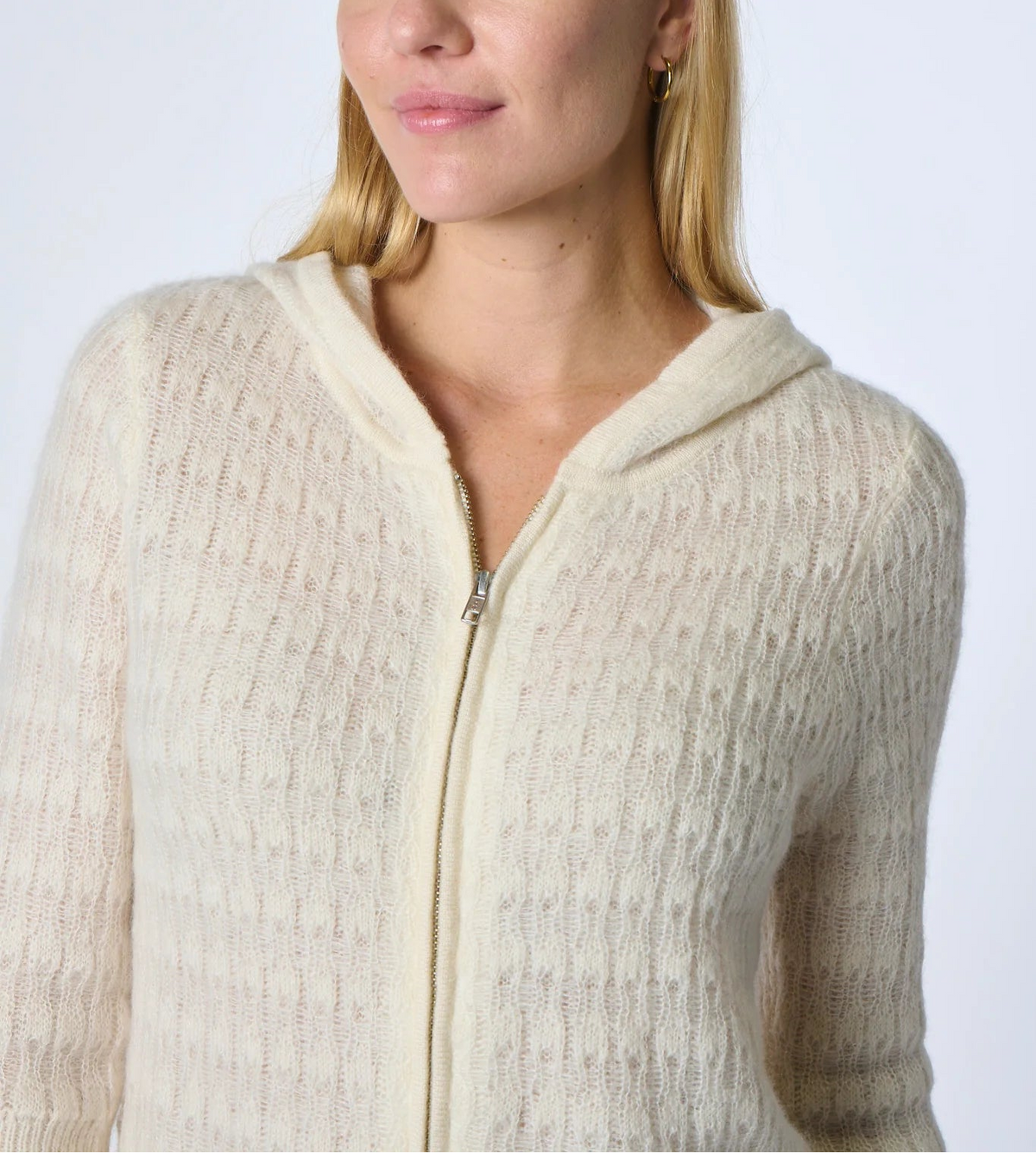 Kokun Ts Cropped Zip Hoodie