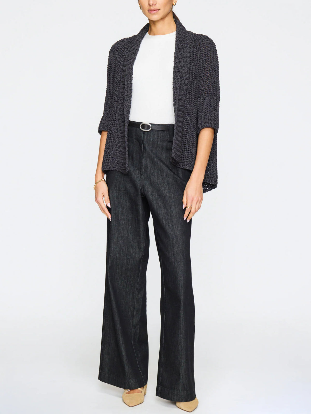Brochu Walker Fida Handknit Shrug