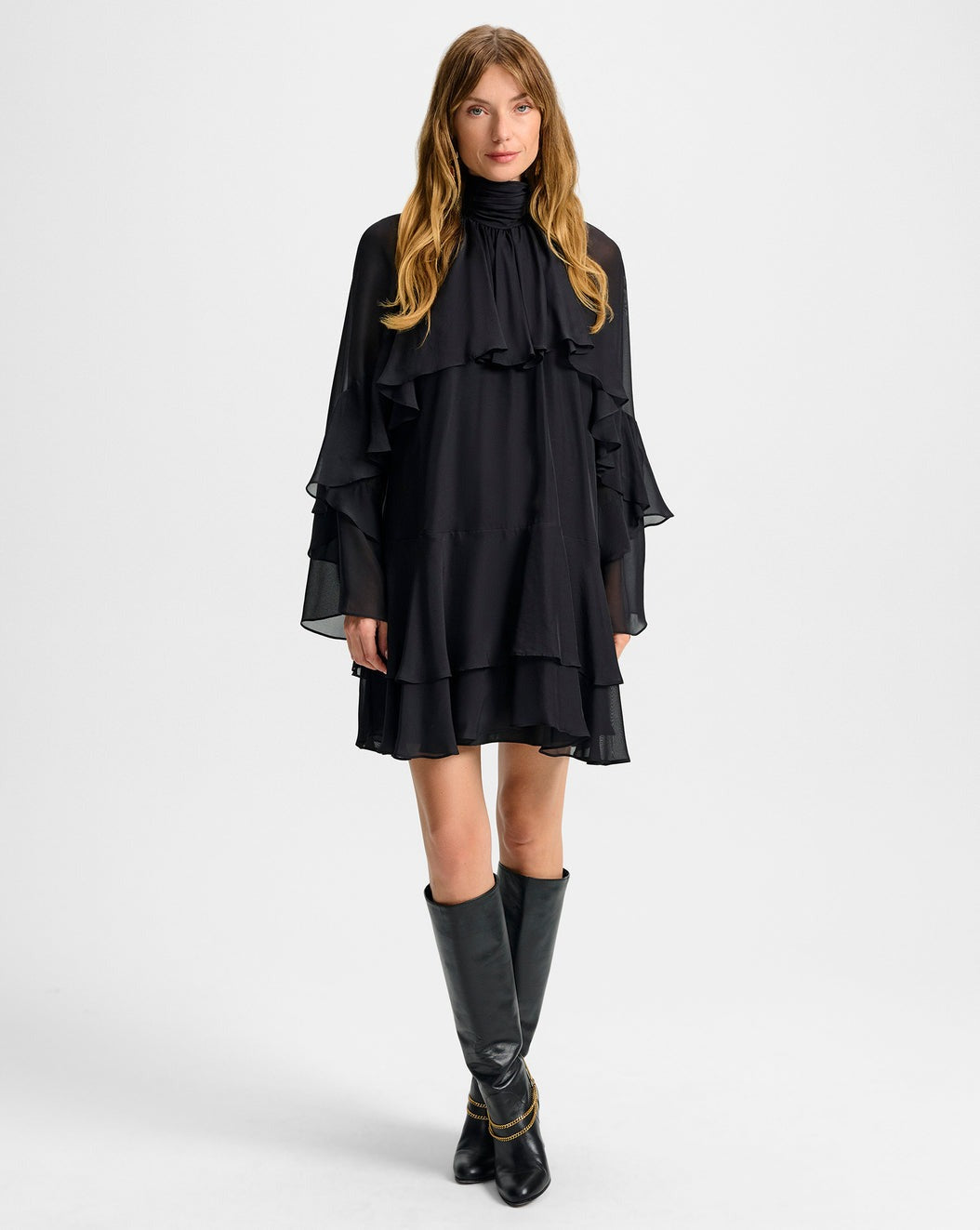 Veronica Beard Adlington Silk Mini Dress