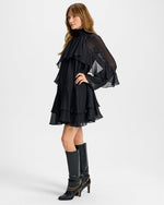 Veronica Beard Adlington Silk Mini Dress