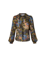 Veronica Beard Ashlynn Silk Blouse