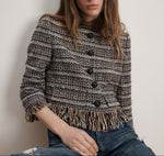 Veronica Beard Lyons Fringe Jacket