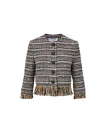 Veronica Beard Lyons Fringe Jacket