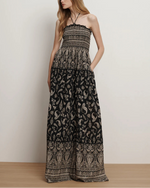 Veronica Beard Ayanna Halter Maxi Dress