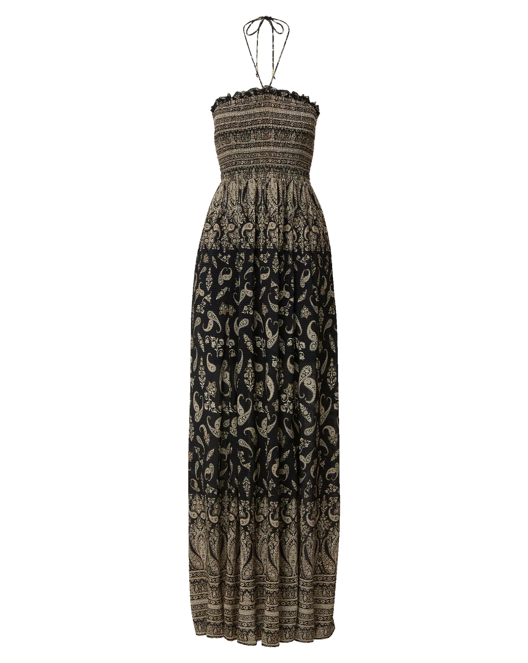 Veronica Beard Ayanna Halter Maxi Dress