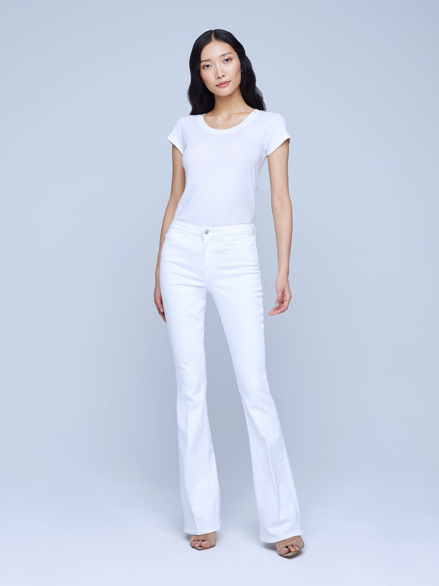 Lagence Bell High Rise Flare Jeans
