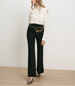 Veronica Beard Darlis Scarf Neck Blouse