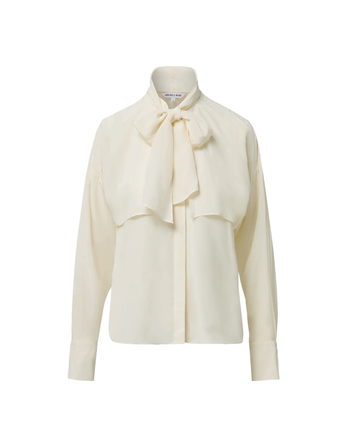 Veronica Beard Darlis Scarf Neck Blouse