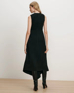 Veronica Beard Freja Brooch Midi Dress