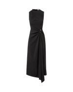Veronica Beard Freja Brooch Midi Dress