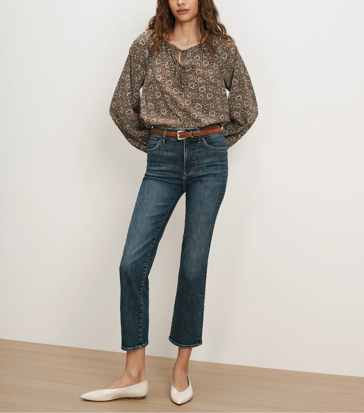 Veronica Beard Mila Straight Leg jean