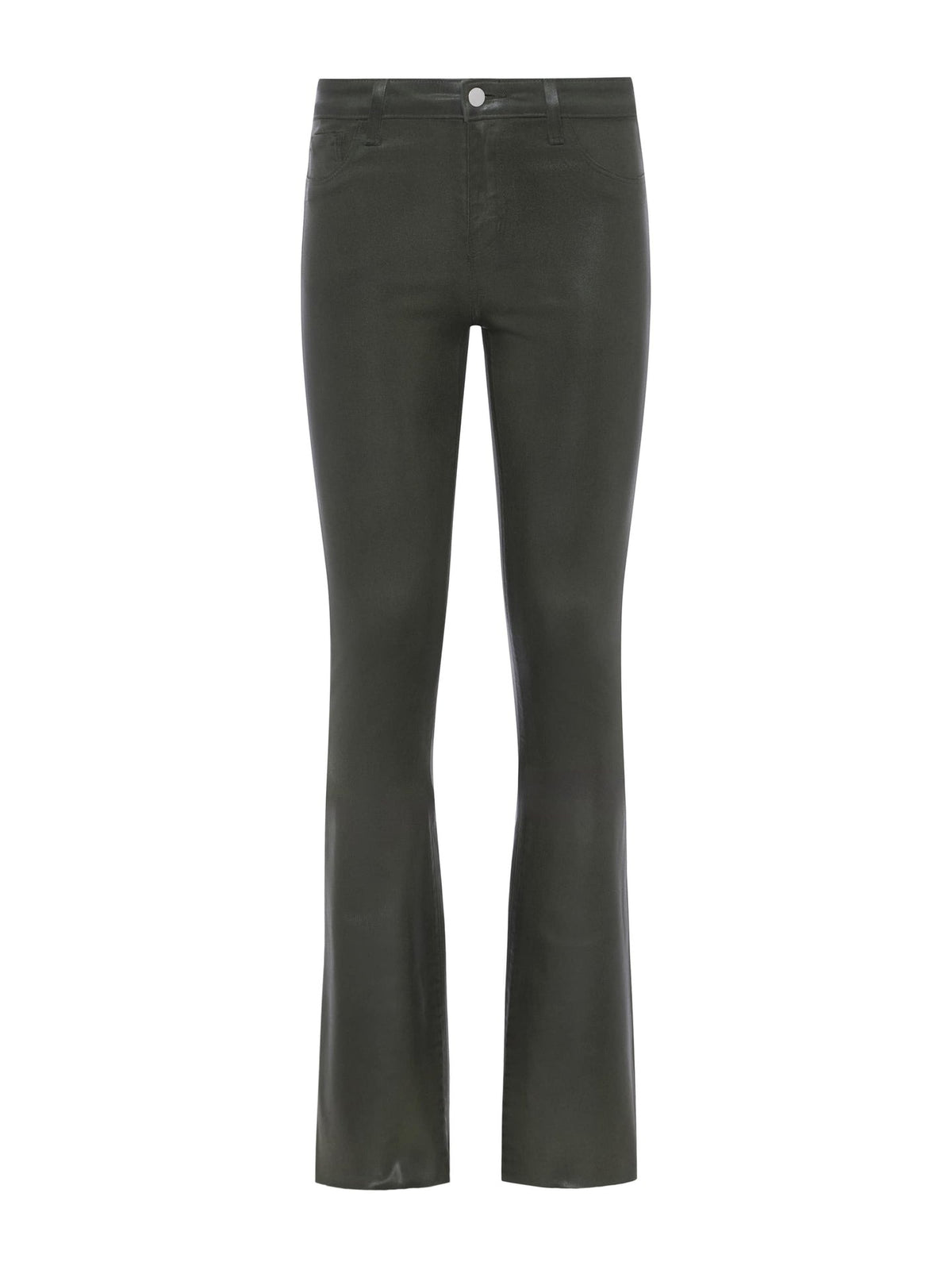 L'agence TS Ruth High Rise Straight Raw Hem Jeans