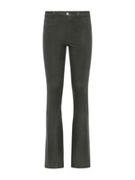 L'agence TS Ruth High Rise Straight Raw Hem Jeans