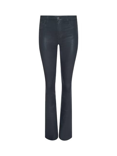 L'agence TS Ruth High Rise Straight Raw Hem Jeans