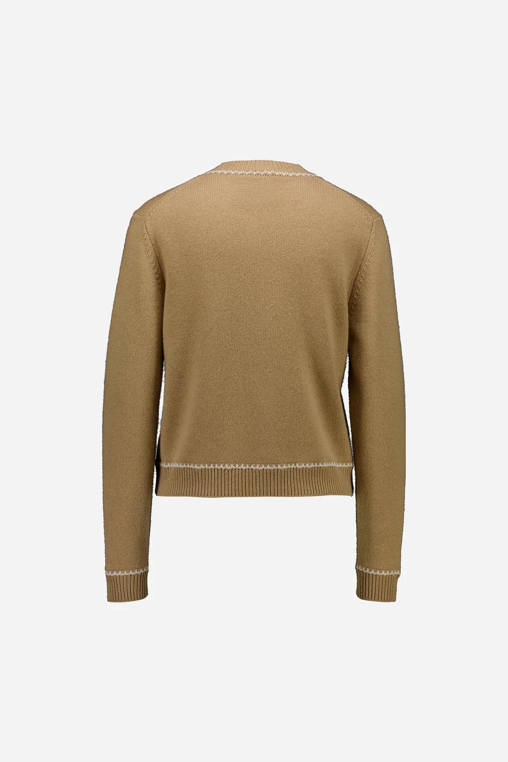 Allude Wool Blend Carigan With Stitching
