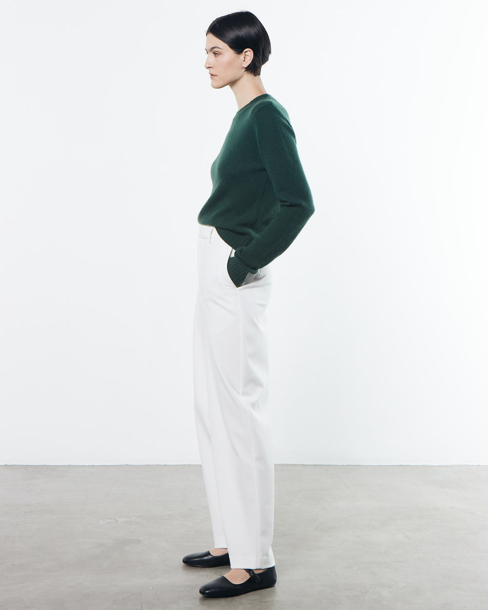 Enza Costa Pure Cashmere Crewneck