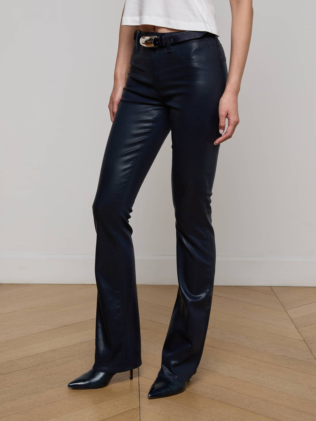 L'agence TS Selma High Rise Sleek Baby Boot Jeans