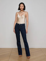 L'agence TS Selma High Rise Sleek Baby Boot Jeans