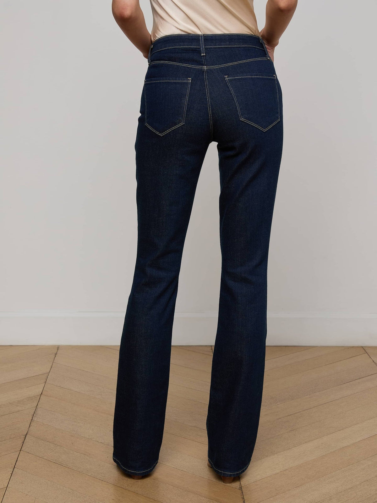 L'agence TS Selma High Rise Sleek Baby Boot Jeans