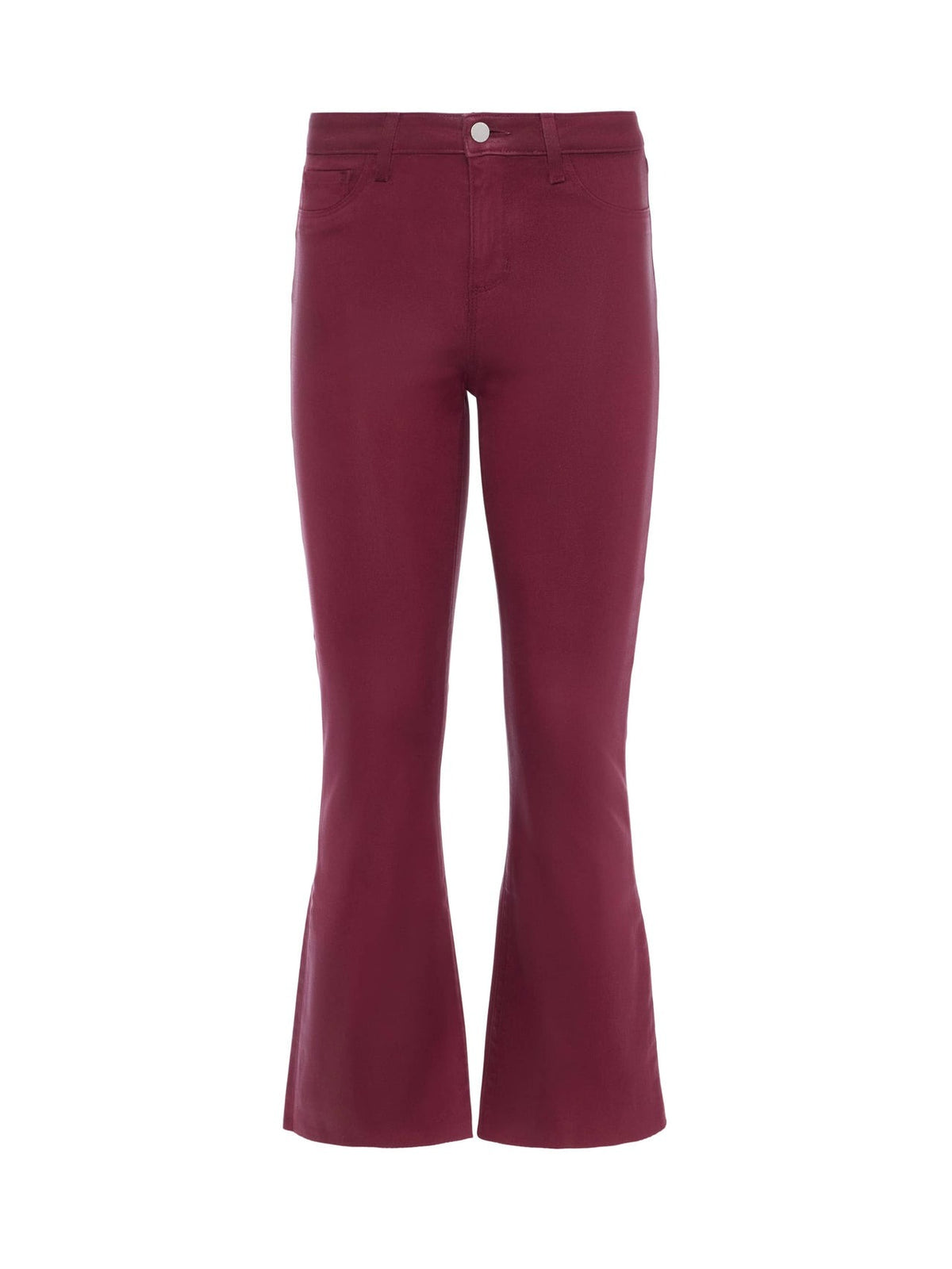 L'agence TS Kendra High Rise Crop Flare Jeans