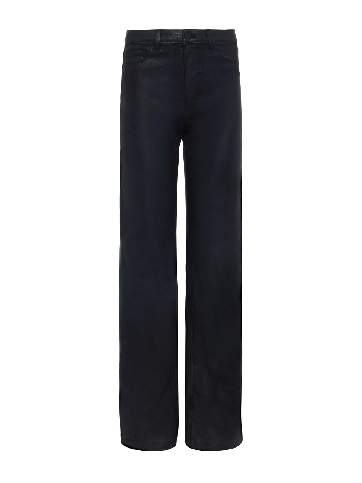 L'agence Ts Clayton H/R Wide Leg Coated Jeans