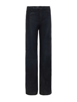 L'agence Ts Clayton H/R Wide Leg Coated Jeans