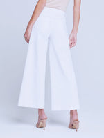 Lagence Houston Crop Seam Wide Leg Jeans