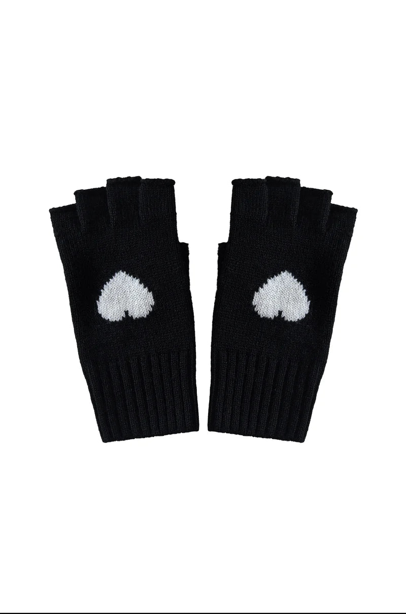 27 Miles Ts Scarlett Cashmere Fingerless Gloves