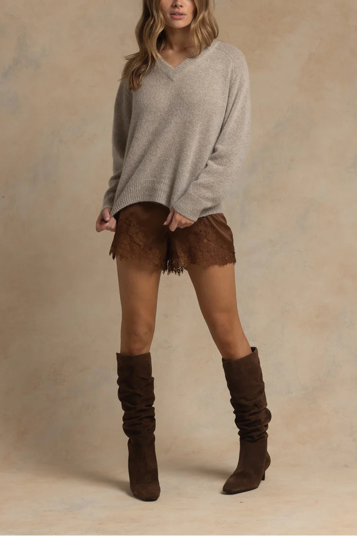 27 Miles Ts Chris Oversized Cashmere Sweater