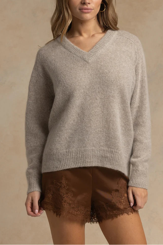 27 Miles Ts Chris Oversized Cashmere Sweater