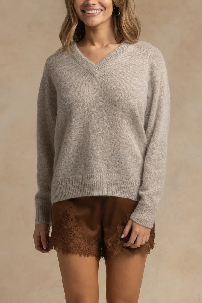 27 Miles Ts Chris Oversized Cashmere Sweater